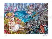 Tama Disregarded Warning poster SIGNED