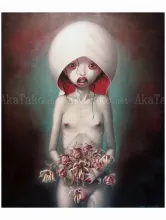 Trevor Brown Original Painting Ohaguro