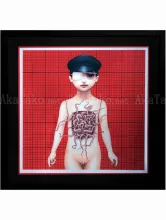 Trevor Brown Worm Boy original painting