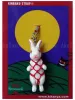 White Rabbit Kinbaku Charm on display card