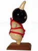 Black Mask Bunny Kinbaku Doll side