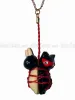 Bunny & Cat Pair Karada Kinbaku Charm as a pendant