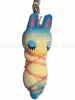 White Bunny Kikko Blue Kinbaku Charm front