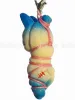 White Bunny Kikko Blue Kinbaku Charm back