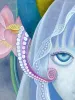 Chika Yamada Forbidden Tone Original Painting (detail)