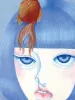 Chika Yamada Show Your Face Original Painting - detail