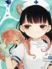 Em Nishizuka Slice-into-rings Original Painting (detail)
