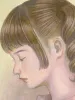 Kana Miyamoto Exorcism Original Painting (detail)