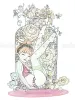 Makiko Sugawa Acrylic Art Stand - front