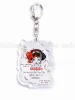 Nori Yamamoto AkaTako Acrylic Keychain - back side