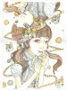 Shintaro Kago Funny Girl 110 original painting