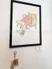 Shintaro Kago Jaguar Octopus Original Artwork (frame not included)