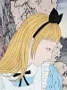 Takato Yamamoto Giclee Alice in Wonderland II - example framed (not incl)
