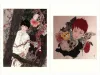 Takato Yamamoto postcards - Decayed Window, Skull & Boy I