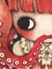 Tama Aka-Tako Original Painting (detail)