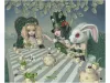 Trevor Brown Green Tea Party original painting