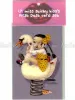 Trevor Brown Li'l Miss Sticky Kiss postcards - Ride A White Swan