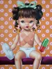 Trevor Brown Pill Baby original painting (detail)